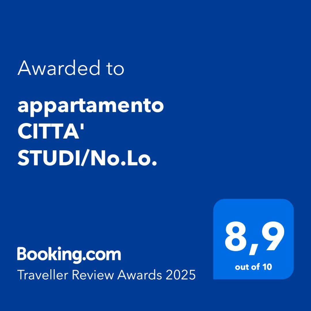 Appartamento Citta' Studi/No.Lo. Milão Exterior foto